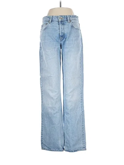 Pre-owned Zara Jeans In Blue