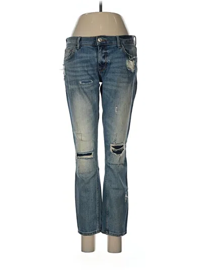 Pre-owned Zara Jeans In Blue