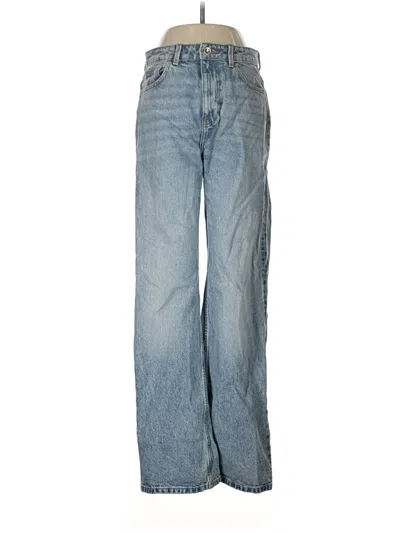Pre-owned Zara Jeans In Blue