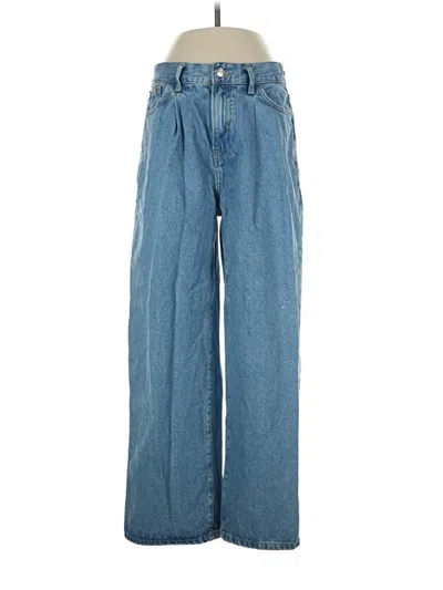 Pre-owned Zara Jeans In Blue