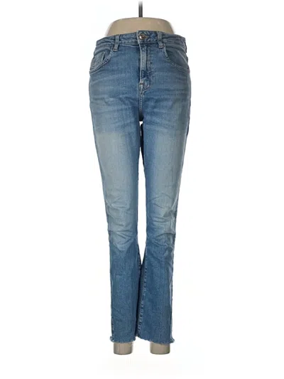 Pre-owned Zara Jeans In Blue