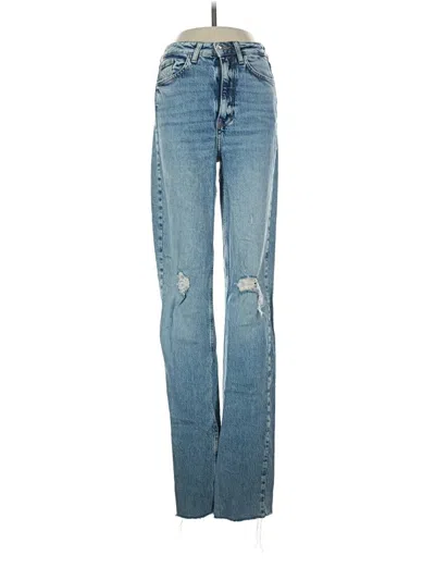 Pre-owned Zara Jeans In Blue