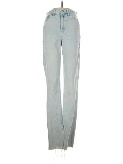 Pre-owned Zara Jeans In Blue