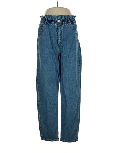 Pre-owned Zara Jeans In Blue