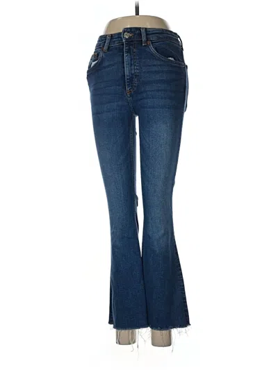 Pre-owned Zara Jeans In Blue