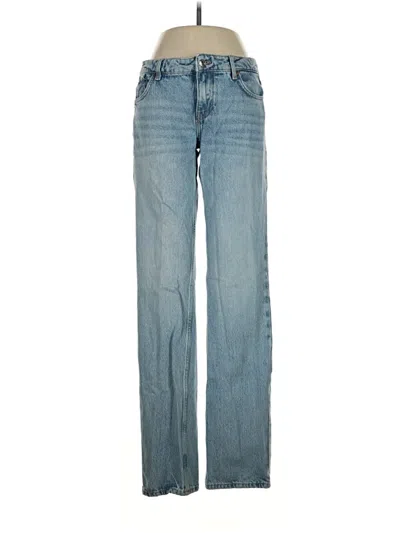 Pre-owned Zara Jeans In Blue