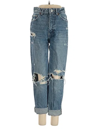 Pre-owned Zara Jeans In Blue