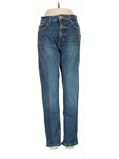 Pre-owned Zara Jeans In Blue