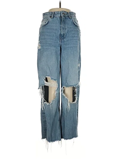 Pre-owned Zara Jeans In Blue