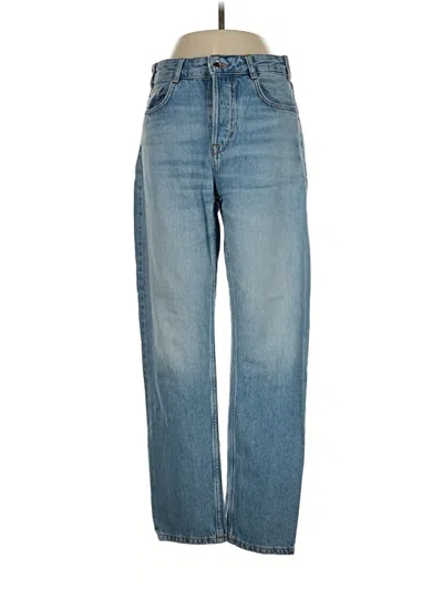Pre-owned Zara Jeans In Blue