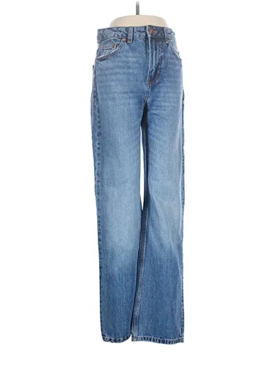 Pre-owned Zara Jeans In Blue