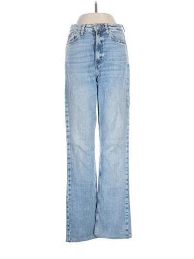 Pre-owned Zara Jeans In Blue