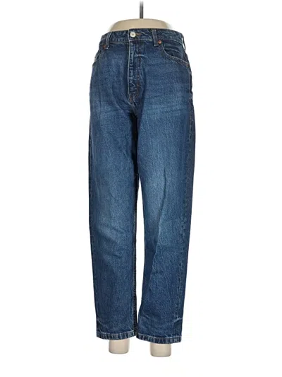 Pre-owned Zara Jeans In Blue