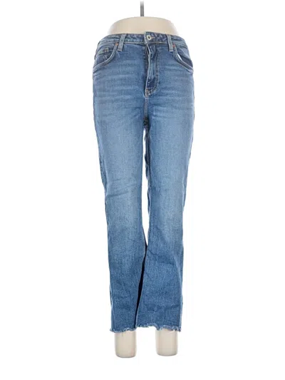 Pre-owned Zara Jeans In Blue