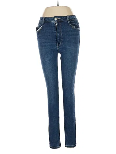Pre-owned Zara Jeans In Blue
