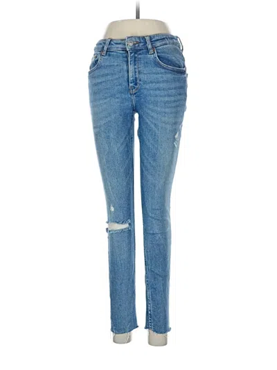 Pre-owned Zara Jeans In Blue