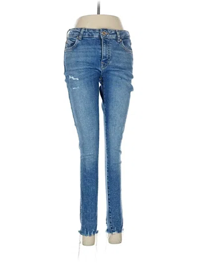 Pre-owned Zara Jeans In Blue