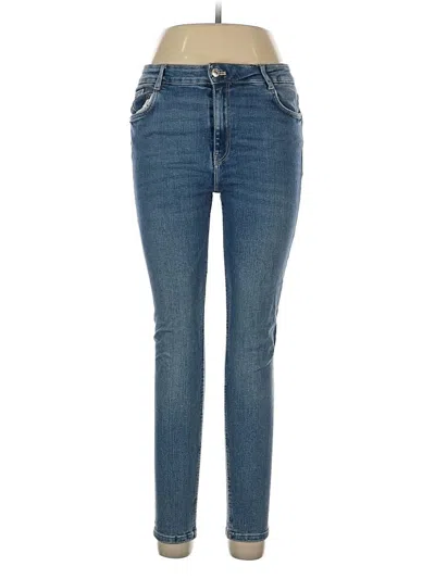 Pre-owned Zara Jeans In Blue