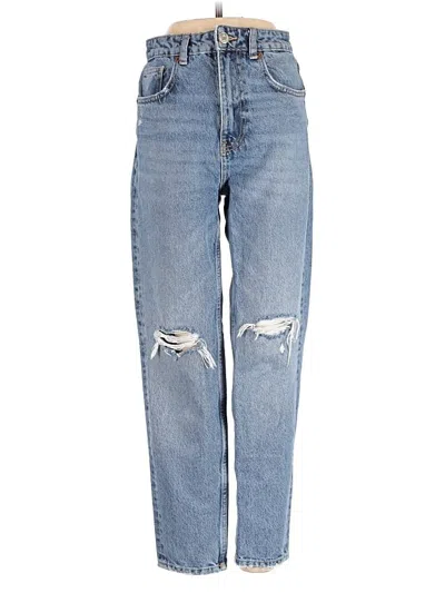 Pre-owned Zara Jeans In Blue