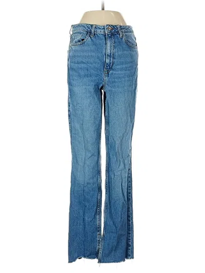 Pre-owned Zara Jeans In Blue