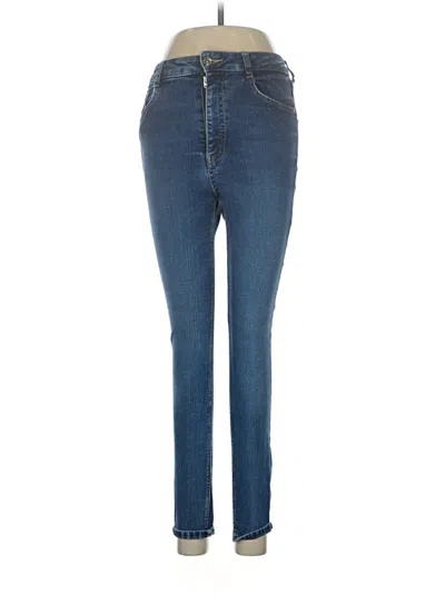Pre-owned Zara Jeans In Blue