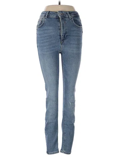 Pre-owned Zara Jeans In Blue