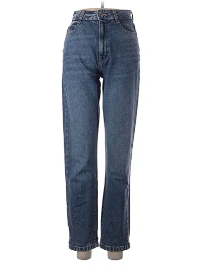 Pre-owned Zara Jeans In Blue