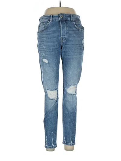 Pre-owned Zara Jeans In Blue