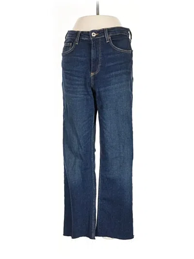 Pre-owned Zara Jeans In Blue
