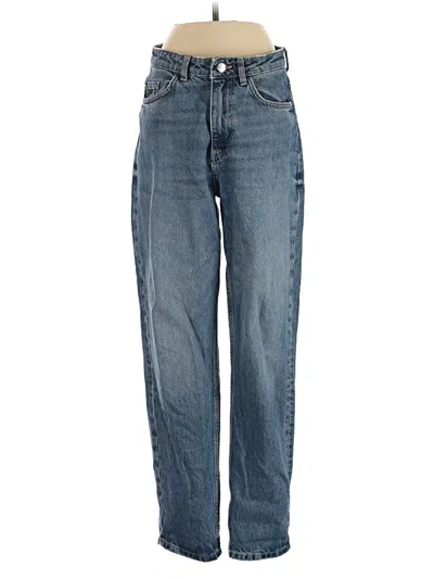 Pre-owned Zara Jeans In Blue
