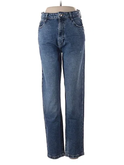 Pre-owned Zara Jeans In Blue