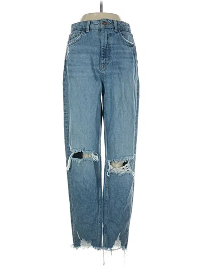 Pre-owned Zara Jeans In Blue