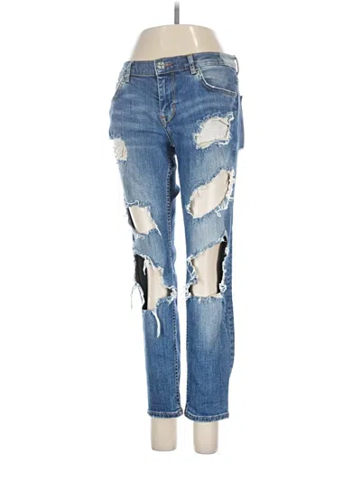 Pre-owned Zara Jeans In Blue