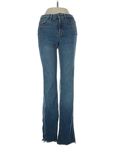 Pre-owned Zara Jeans In Blue