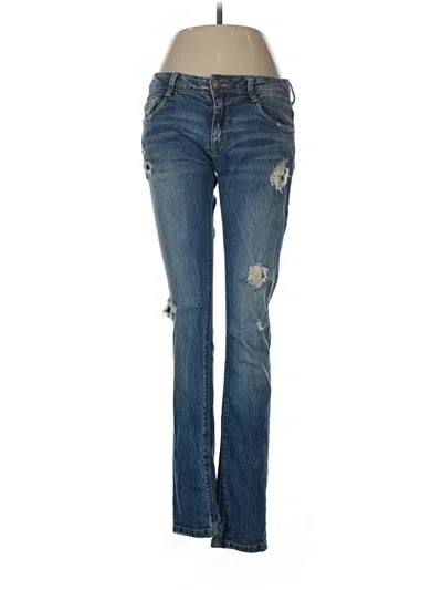 Pre-owned Zara Jeans In Blue