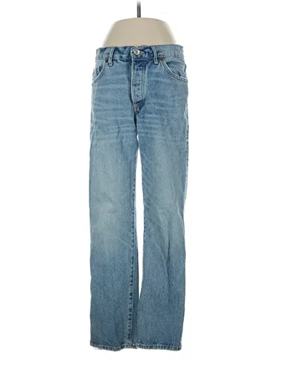 Pre-owned Zara Jeans In Blue