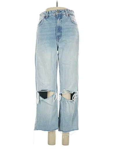 Pre-owned Zara Jeans In Blue