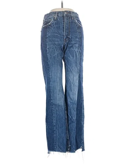 Pre-owned Zara Jeans In Blue