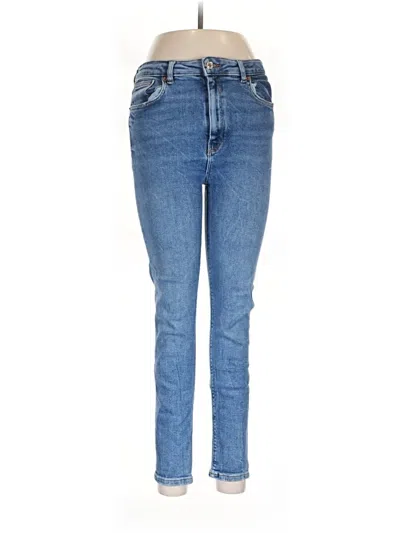 Pre-owned Zara Jeans In Blue