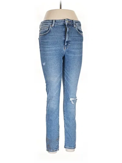 Pre-owned Zara Jeans In Blue