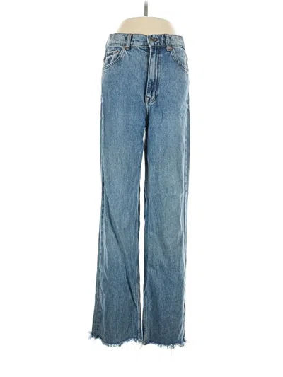 Pre-owned Zara Jeans In Blue