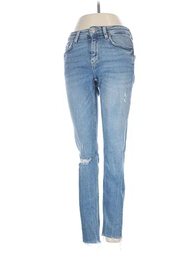 Pre-owned Zara Jeans In Blue