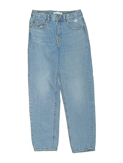 Pre-owned Zara Kids' Jeans In Blue