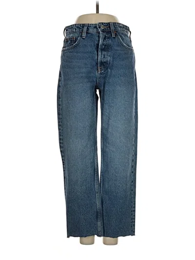 Pre-owned Zara Jeans In Blue