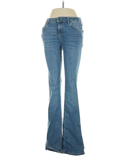 Pre-owned Zara Jeans In Blue