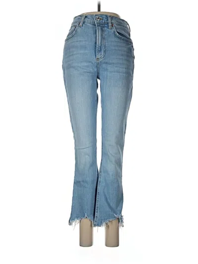 Pre-owned Zara Jeans In Blue