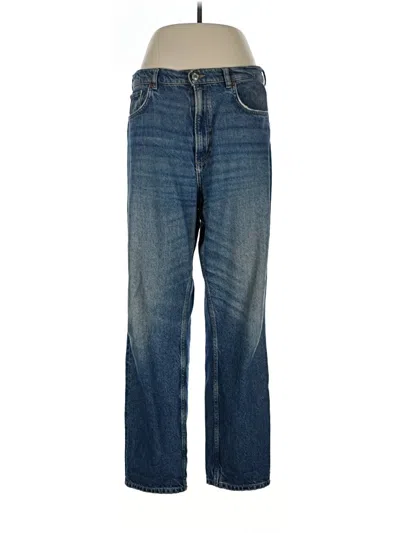 Pre-owned Zara Jeans In Blue