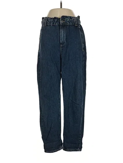 Pre-owned Zara Jeans In Blue