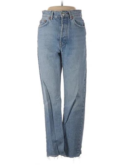Pre-owned Zara Jeans In Blue