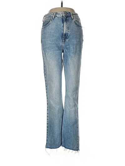 Pre-owned Zara Jeans In Blue